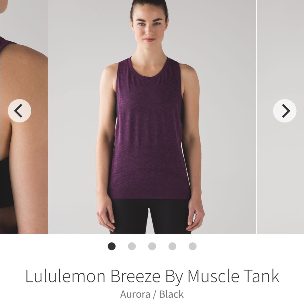 Lululemon breeze by muscle tank